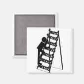 Aimant Escalade de l'échelle de succès (Recto/Verso)