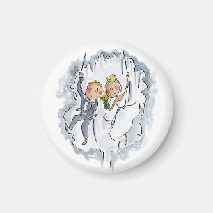 Aimant Escalade Mariage Couple