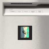 Aimant Escalade murale fille à l'intérieur bouldering fem (In Situ (Lave-vaisselle))