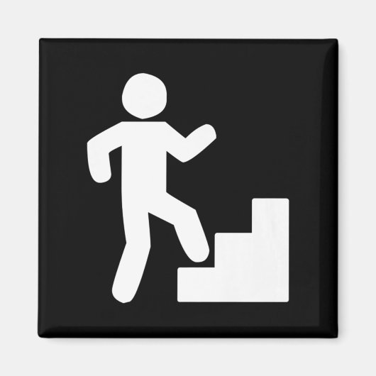 Aimant Escalade Stairs Tribute Workout (Devant)