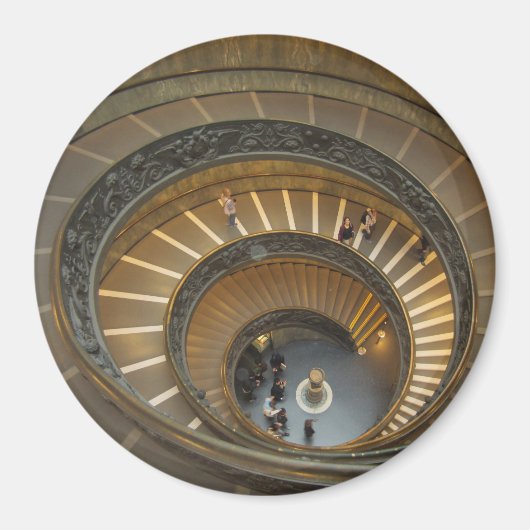 Aimant Escalier Bramante, Musée du Vatican (Devant)