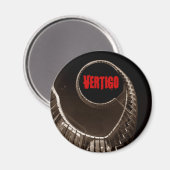 Aimant Escalier circulaire foncé Vertigo Hitchcock (Recto/Verso)