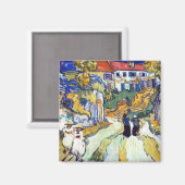 Aimant Escalier d'Auvers par Vincent Van Gogh (Recto/Verso)