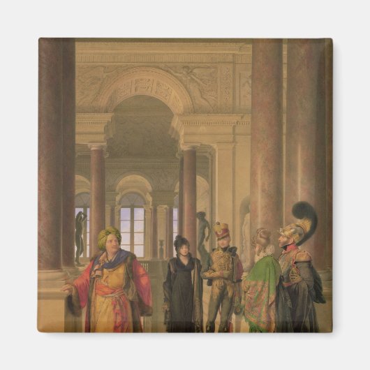 Aimant Escalier principal du Louvre, 1817 (Devant)