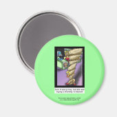 Aimant Escalier Vers Le Ciel Parodie Caricature Nouveauté (Recto/Verso)