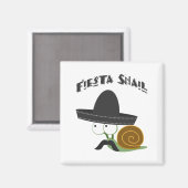Aimant Escargot de Fiesta (Recto/Verso)