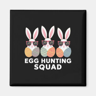Aimant Escouade de chasse aux oeufs Garçons Filles Famill