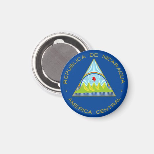 Aimant Escudo de Nicaragua (Recto/Verso)