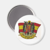 Aimant Escudo Espagne (Recto/Verso)