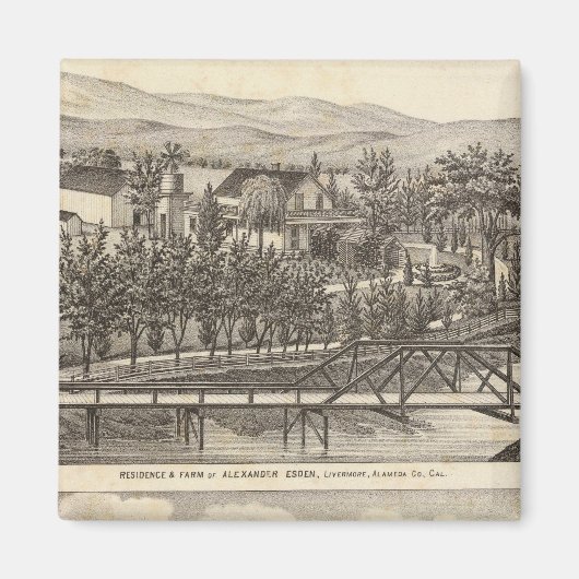 Aimant Esden, Résidences Clary (Devant)