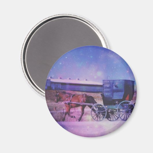 Aimant Espace Amish (Recto/Verso)