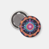 Aimant Espace coloré Mandala (Recto/Verso)