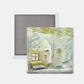 Aimant Espace Niche Dans Le Palais Du Sultan De Meknès (Recto/Verso)