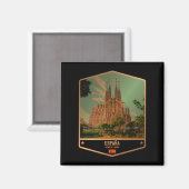 Aimant Espagne (Recto/Verso)