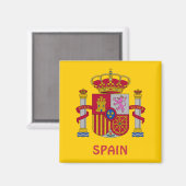 Aimant ESPAGNE* Armoiries (Recto/Verso)