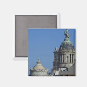 Aimant Espagne, Catalogne, Barcelone. Toit de Barcelone 2 (Recto/Verso)