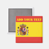 Aimant Espagne Coupe du monde de football 2022 (Recto/Verso)