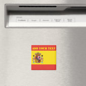 Aimant Espagne Coupe du monde de football 2022 (In Situ (Lave-vaisselle))