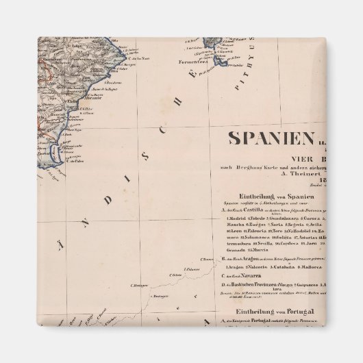 Aimant Espagne du sud (Devant)
