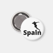 Aimant Espagne Football (Recto/Verso)