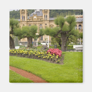 Aimant Espagne, Saint-Sébastien. Station balnéaire popu