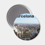 Aimant Espagne Vue Barcelone (St.K) (Recto/Verso)