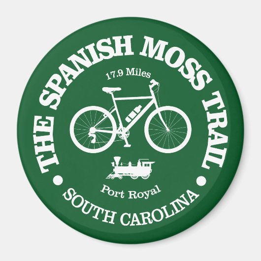 Aimant Espagnol Moss Trail (cyclisme) (Devant)