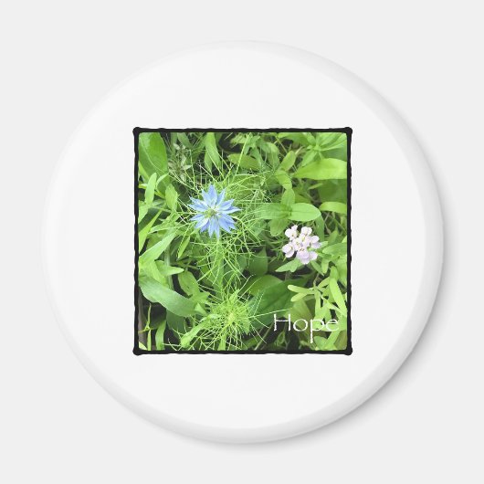 Aimant Espère 2 1/4" Cercle (Devant)