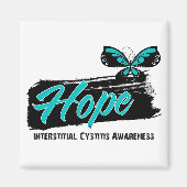 Aimant Espère Tatouage papillon Interstite (Devant)