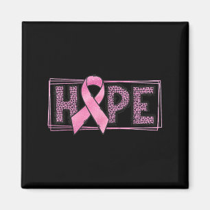 Aimant Espérer Sensibilisation au cancer du sein rose Rub