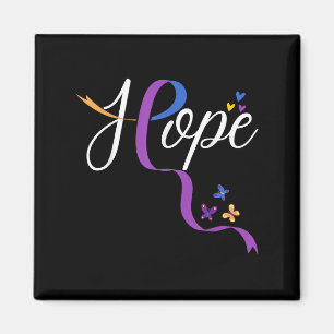 Aimant Espoir Femmes Vessie Cancer Sensibilisation Beurre
