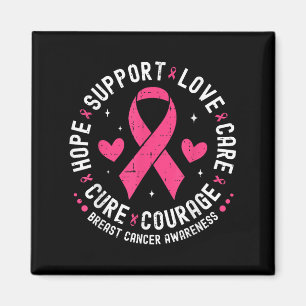 Aimant Espoir Soutien Soins d'Amour Soins du sein Cancer