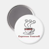 Aimant Espresso Vous-Même (Recto/Verso)