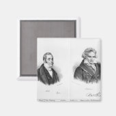 Aimant Esprit Auber et Ludwig van Beethoven (Recto/Verso)