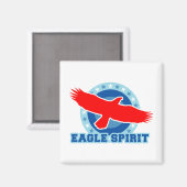 Aimant Esprit d'aigle (Recto/Verso)