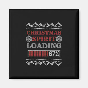 Aimant Esprit de Noël Chargement 67 Meme Six Sept Fête