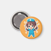 Aimant Esprit de Victoire Chibi Nurse Original 2.0 (Recto/Verso)
