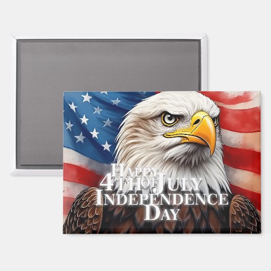 Aimant Esprit d'indépendance (Recto/Verso)