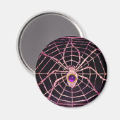 Aimant ESPRIT ET WEB Améthyste violet noir (Recto/Verso)