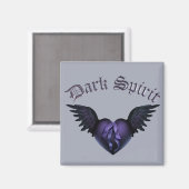 Aimant Esprit foncé (Recto/Verso)