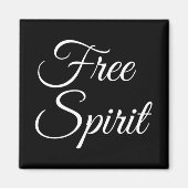 Aimant Esprit libre (Devant)