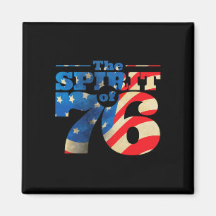 Aimant Esprit Rétro De 76 4 juillet Chemise