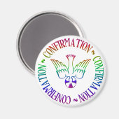 Aimant Esprit Saint - Confirmation (Recto/Verso)