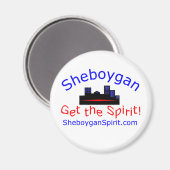 Aimant Esprit Sheboygan (Recto/Verso)