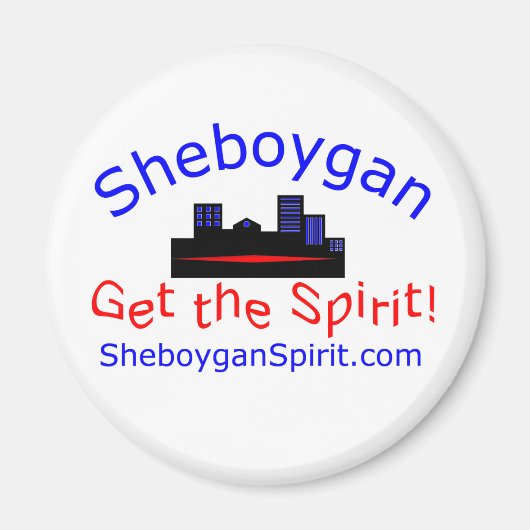Aimant Esprit Sheboygan (Devant)
