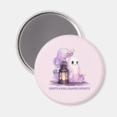 Aimant Esprits doux d'Halloween (Recto/Verso)
