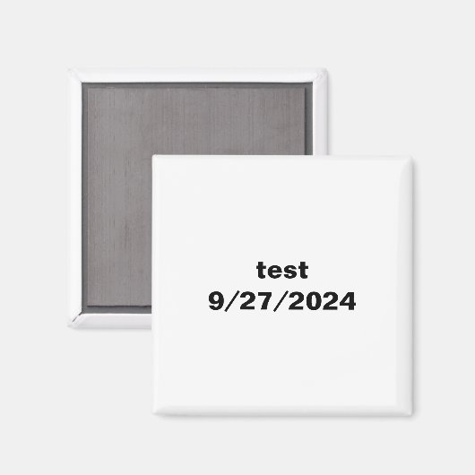 Aimant essai (Recto/Verso)