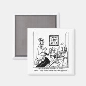 Aimant Essais de résistance non approuvés par l'AMA (Recto/Verso)