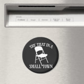 Aimant Essayez cela dans une chaise pliante de petite vil (In Situ (Lave-vaisselle))