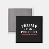Aimant Est-ce mon président ? (Recto/Verso)